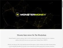 Tablet Screenshot of monstermoney.com